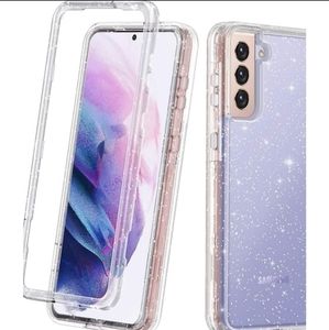 Clear Glitter 3 Piece Samsung Galaxy S21710450